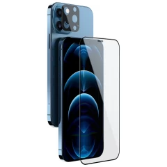 Apple iPhone 12 Pro apsauginis stiklas  Nillkin 2-in-1 HD Full Screen/Camera Tempered Glass