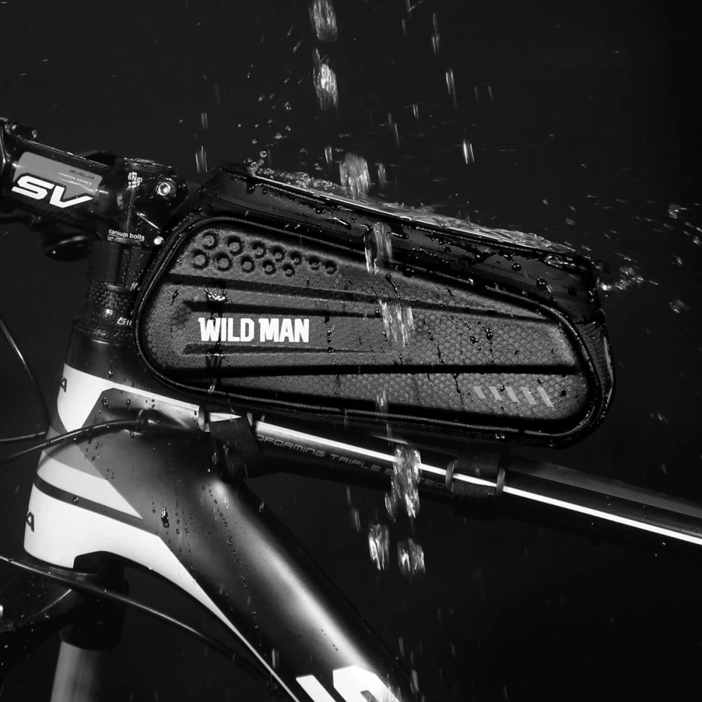 Telefonų laikikliai dviračiams  WILDMAN Hardpouch Bike Mount L telefono dėklas
