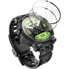 Galaxy Watch Galaxy Watch 5  SUPCASE IBLSN ARMORBOX 2-SET Samsung Galaxy Watch 5 (44 MM)