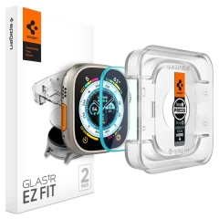 Watch Watch Ultra  SPIGEN GLAS.TR ”EZ FIT” 2-PACK Apple Watch Ultra (49mm)