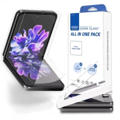 Galaxy Z Galaxy Flip 5 telefona aizsargstikls WHITESTONE ALL-IN-ONE 2-SET Samsung Galaxy Z Flip 5